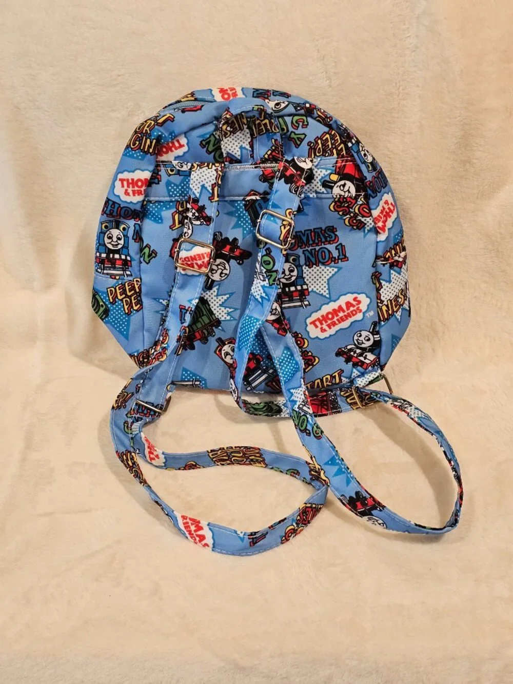 Thomas & Friends Graphic Print Nylon Mini Backpack